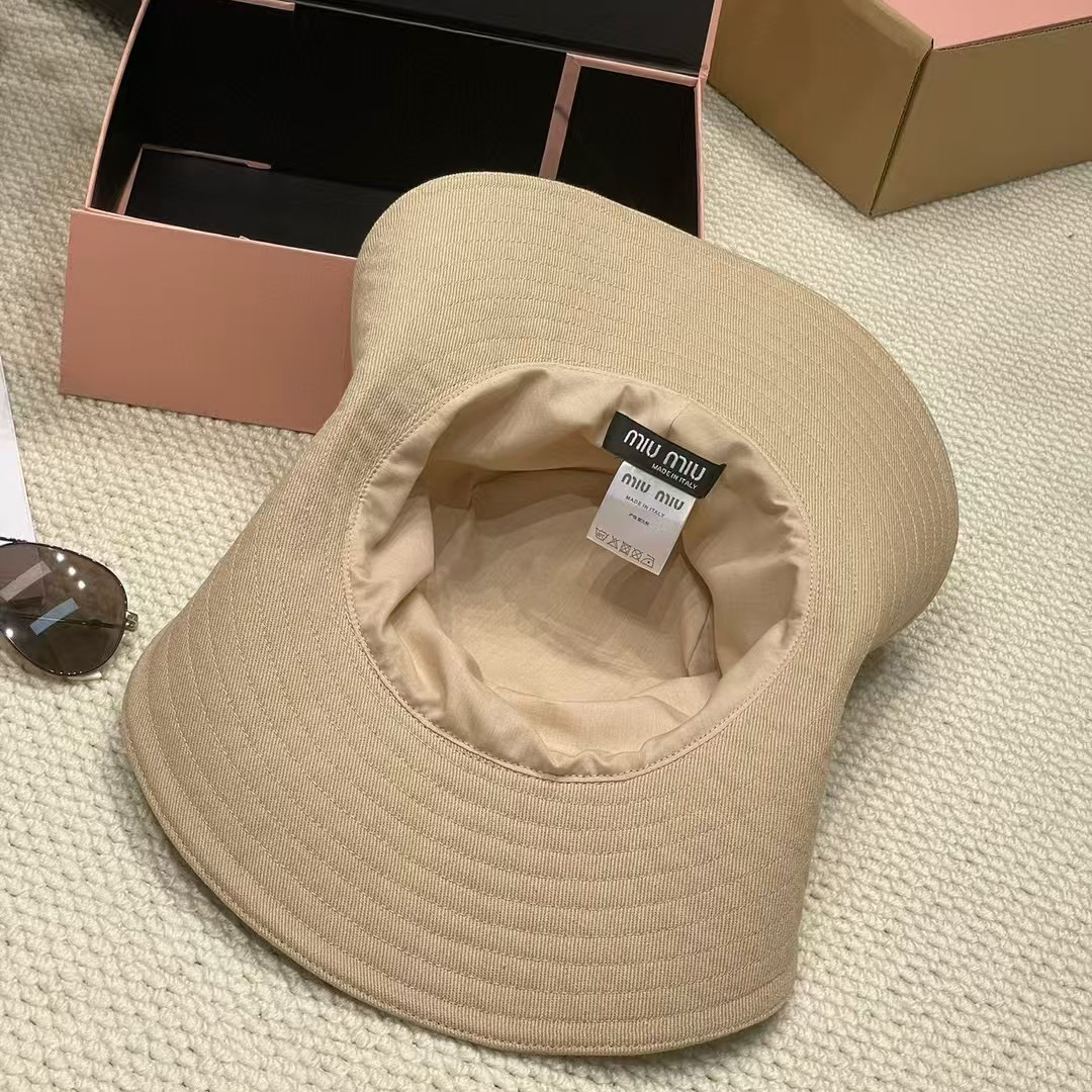 【MIU MIU】ミュウミュウ 2025年 新作 バケットハット