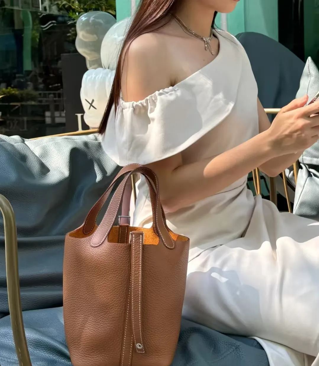 【高品質】HERMES エルメス ピコタン PM ブラック トリヨン