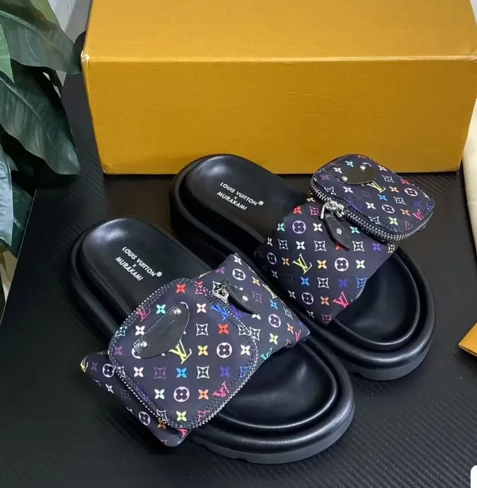 🔥50%OFF🔥🎐LOUIS VUITTON 新しいベルクロプラットフォームシルクサテンエンボスサンダル