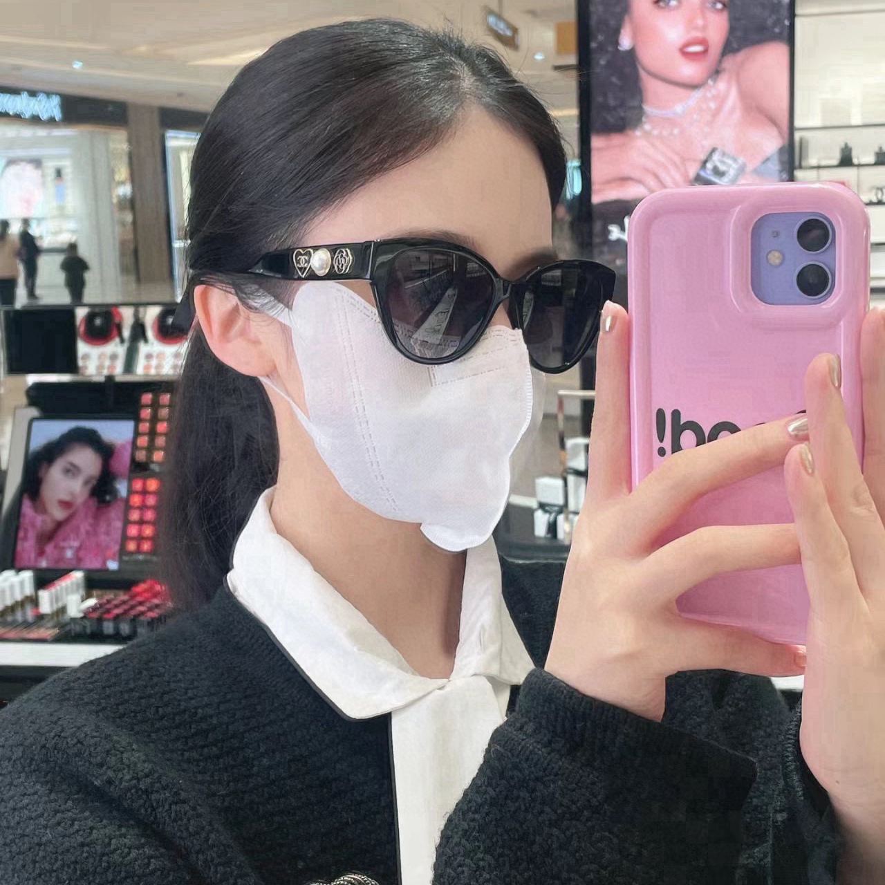 シャネル 新作 ダブルC 偏光レンズ サングラス CH381557