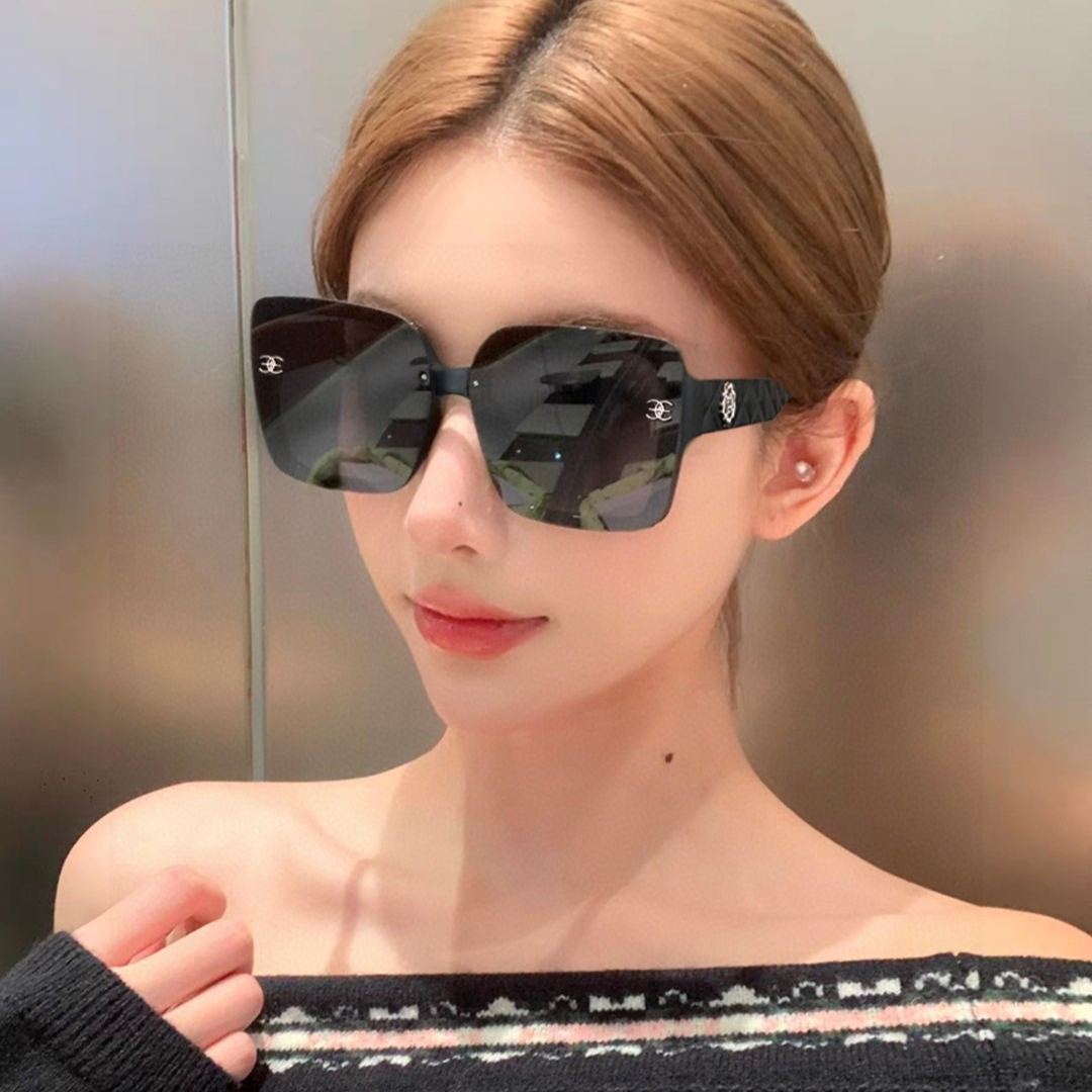 【CHANEL】シャネル 2025年新作トレンド 大人気 ファッションスクエア 偏光サングラス CH53043