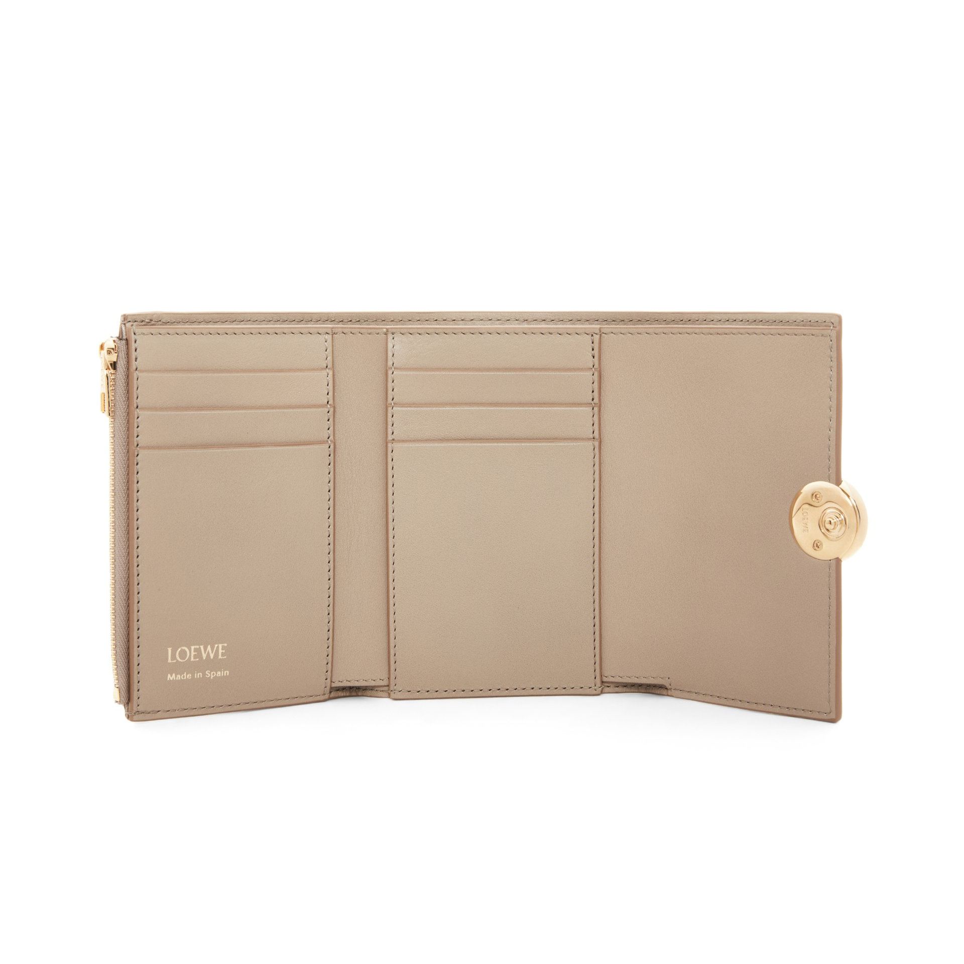 LOEWE/ロエベ ぺブル バーティカル ウォレット スモール（シャイニーナパカーフ）（財布）