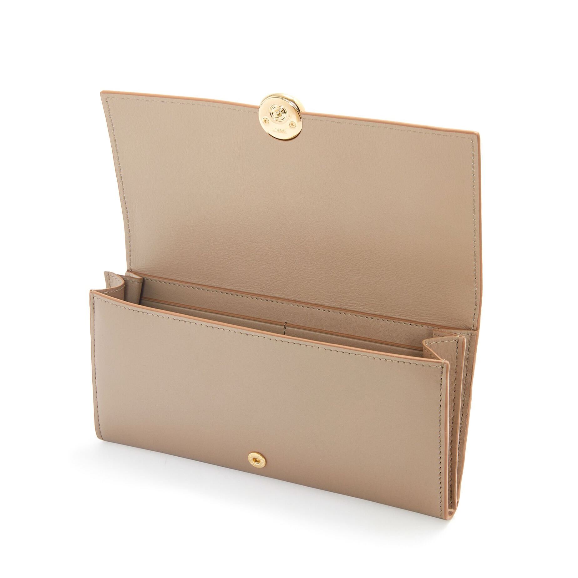 LOEWE/ロエベ ぺブル コンティネンタル ウォレット（財布）（シャイニーナパカーフ）