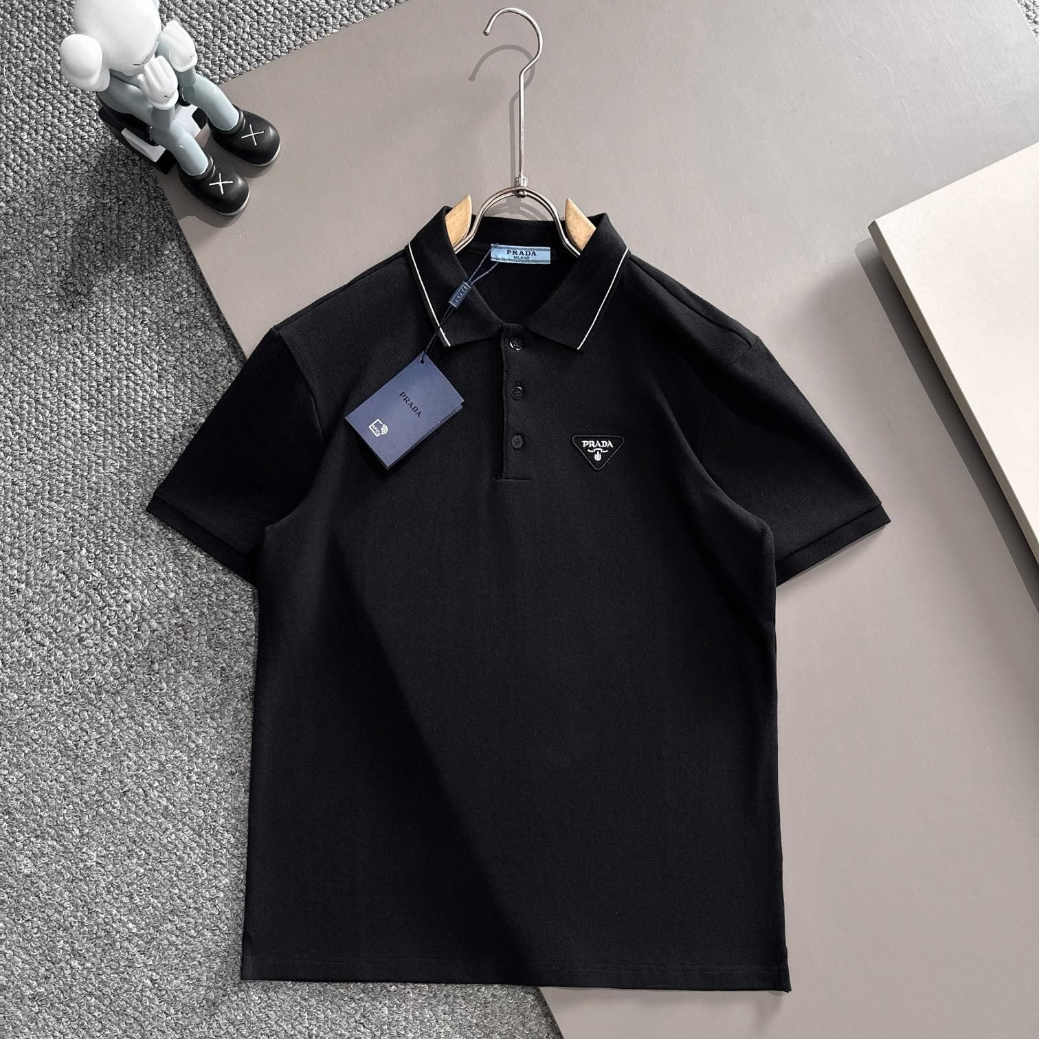 【Prada】プラダ 2025年春夏新作 ポロシャツ 半袖 T138072 3色展開