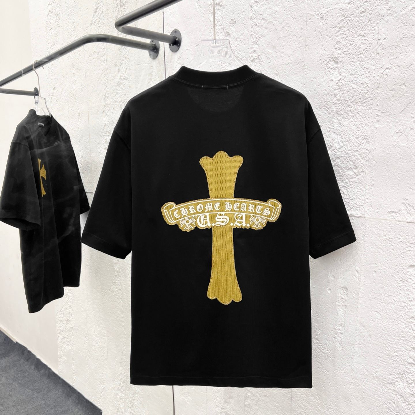 クロムハーツ【Chrome Hearts】 Tシャツ - 2026年春夏 新着商品 ブラック / ホワイト HT-26S02