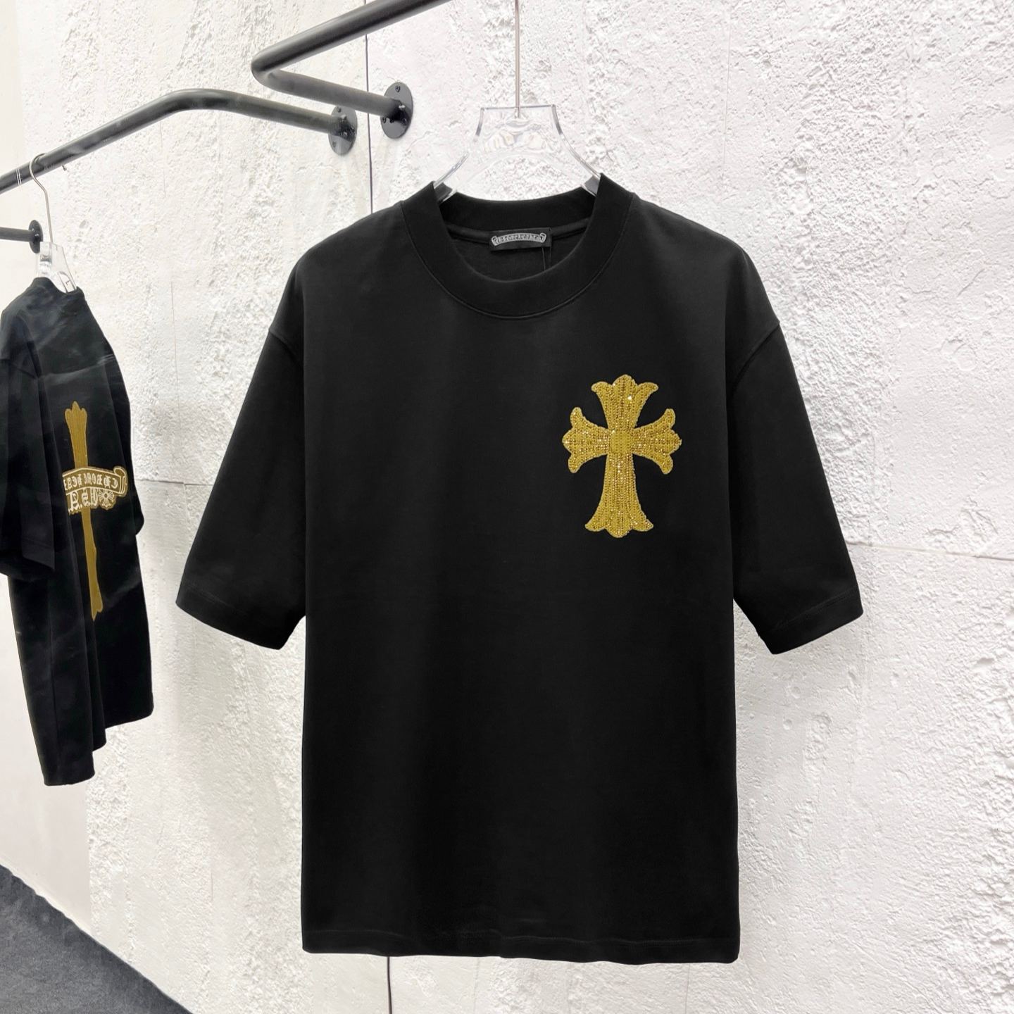 クロムハーツ【Chrome Hearts】 Tシャツ - 2026年春夏 新着商品 ブラック / ホワイト HT-26S02