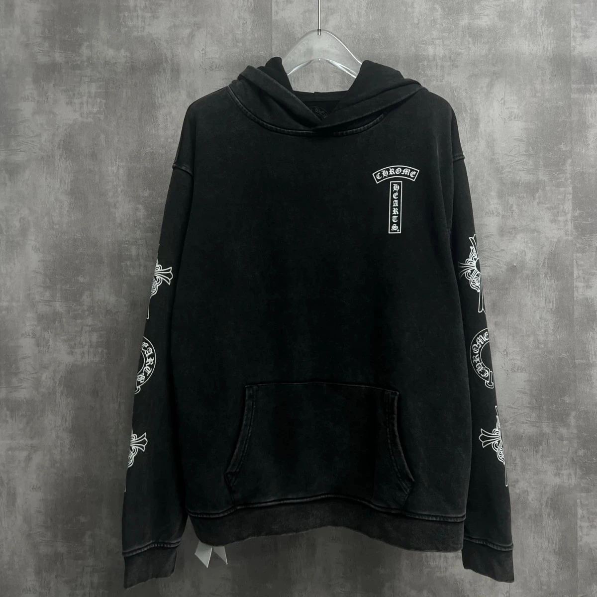 2026限定 Chrome Hearts Zip Up Hoodie クロムハーツ パーカー ブラック サイズ S~XL【男女兼用】