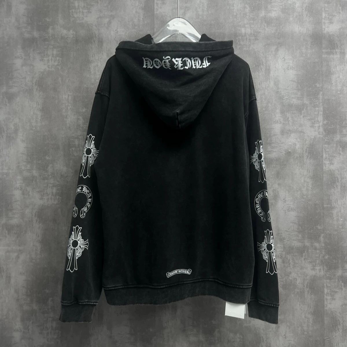 2026限定 Chrome Hearts Zip Up Hoodie クロムハーツ パーカー ブラック サイズ S~XL【男女兼用】