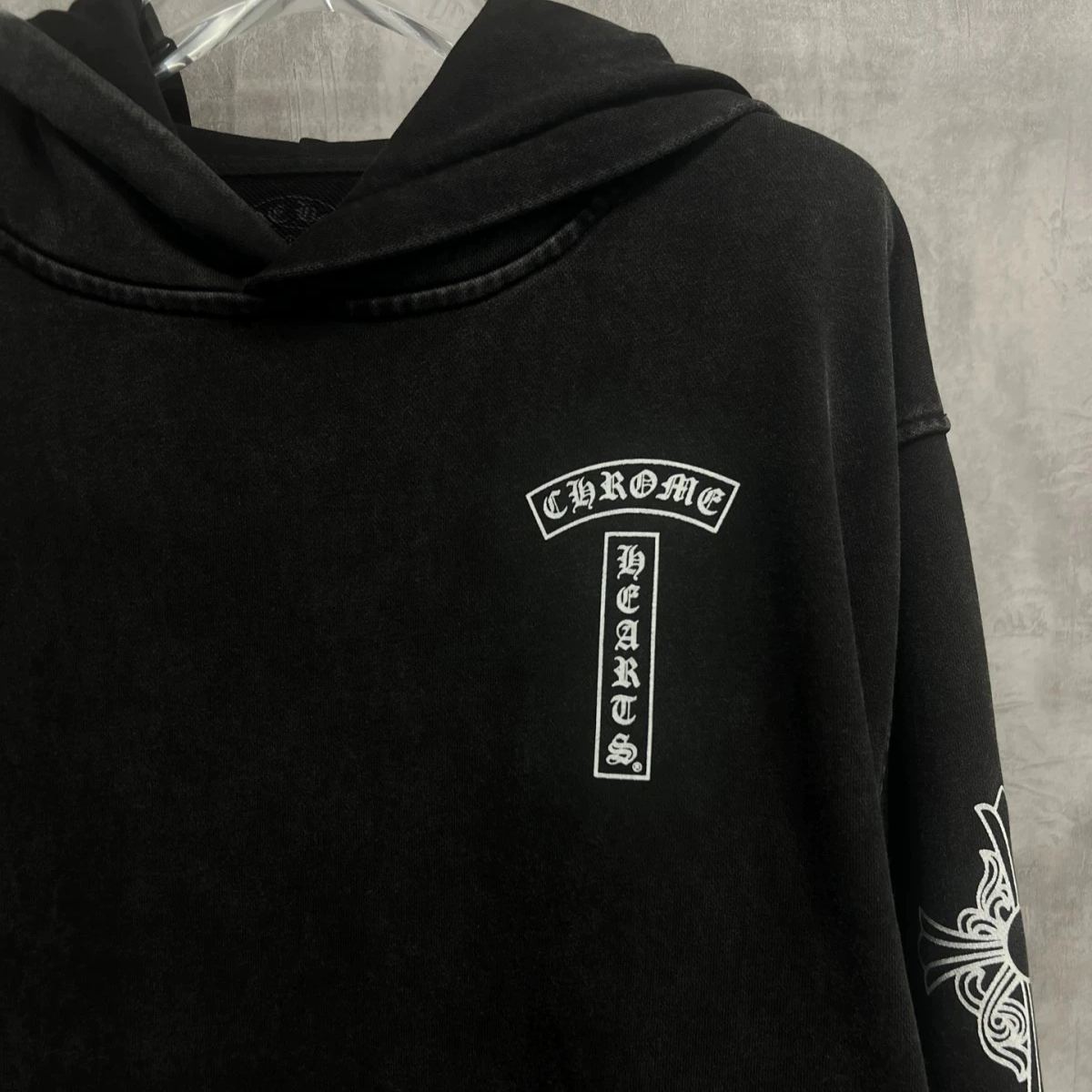 2026限定 Chrome Hearts Zip Up Hoodie クロムハーツ パーカー ブラック サイズ S~XL【男女兼用】