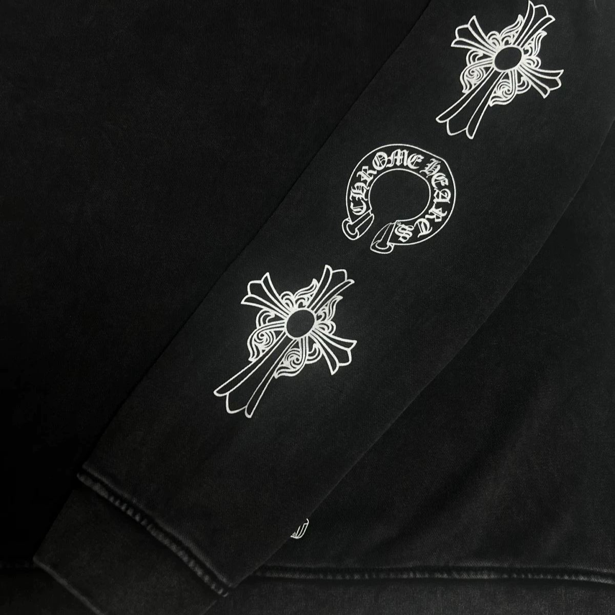 2026限定 Chrome Hearts Zip Up Hoodie クロムハーツ パーカー ブラック サイズ S~XL【男女兼用】