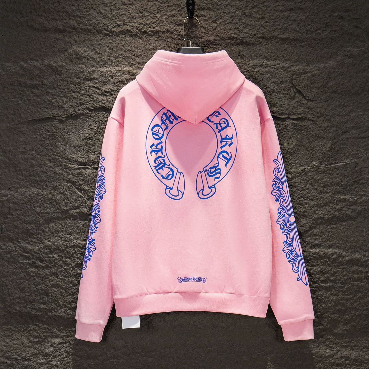 26SS 定番モデル Chrome Hearts Zip Up Hoodie クロムハーツ パーカー ピンク サイズ S~XL【男女兼用】