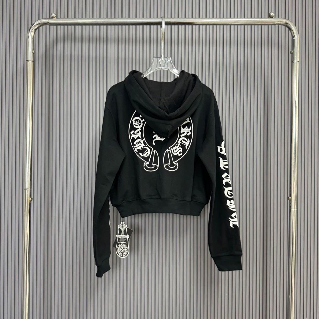 2026新作 定番モデル クロムハーツ パーカー レディース サイズ  S / M / L   Chrome Hearts Zip Up Hoodie 