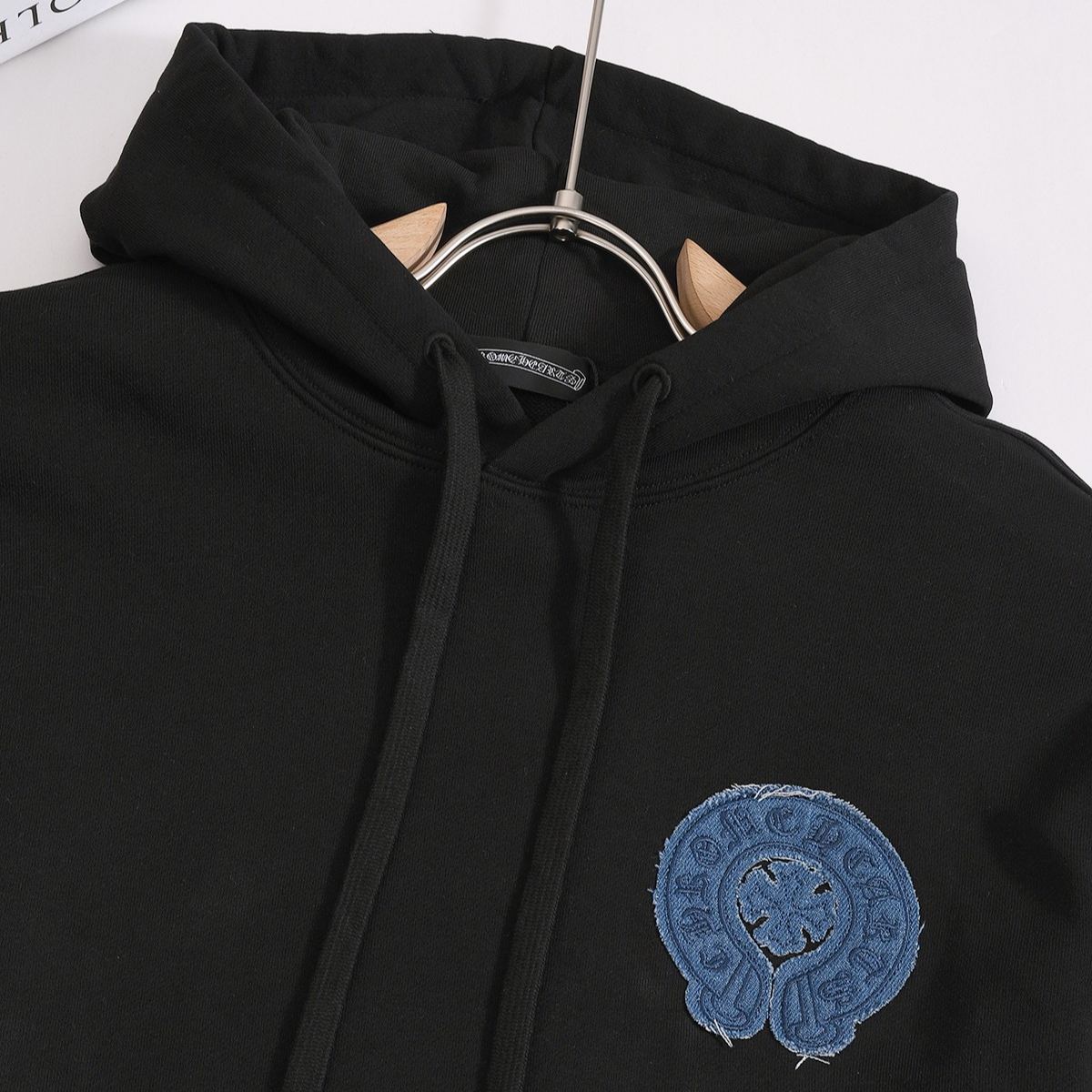 Chrome Hearts ロゴ刺繍プルオーバーパーカー