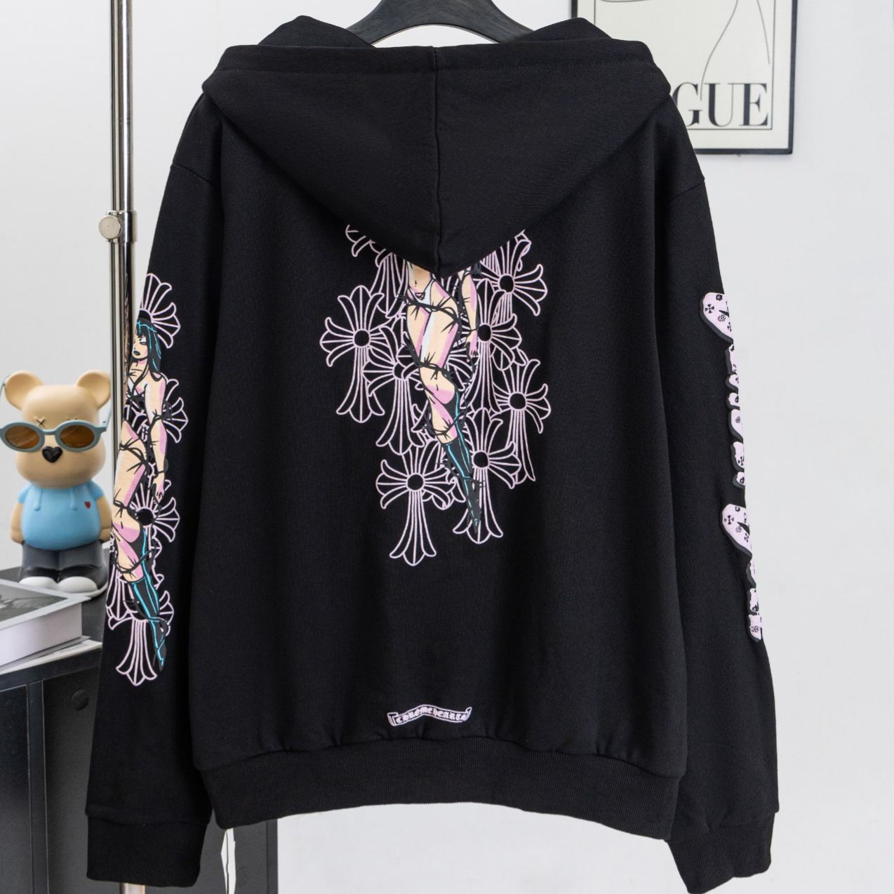 クロムハーツ Deadly Doll ジップアップパーカー｜デッドリードール
