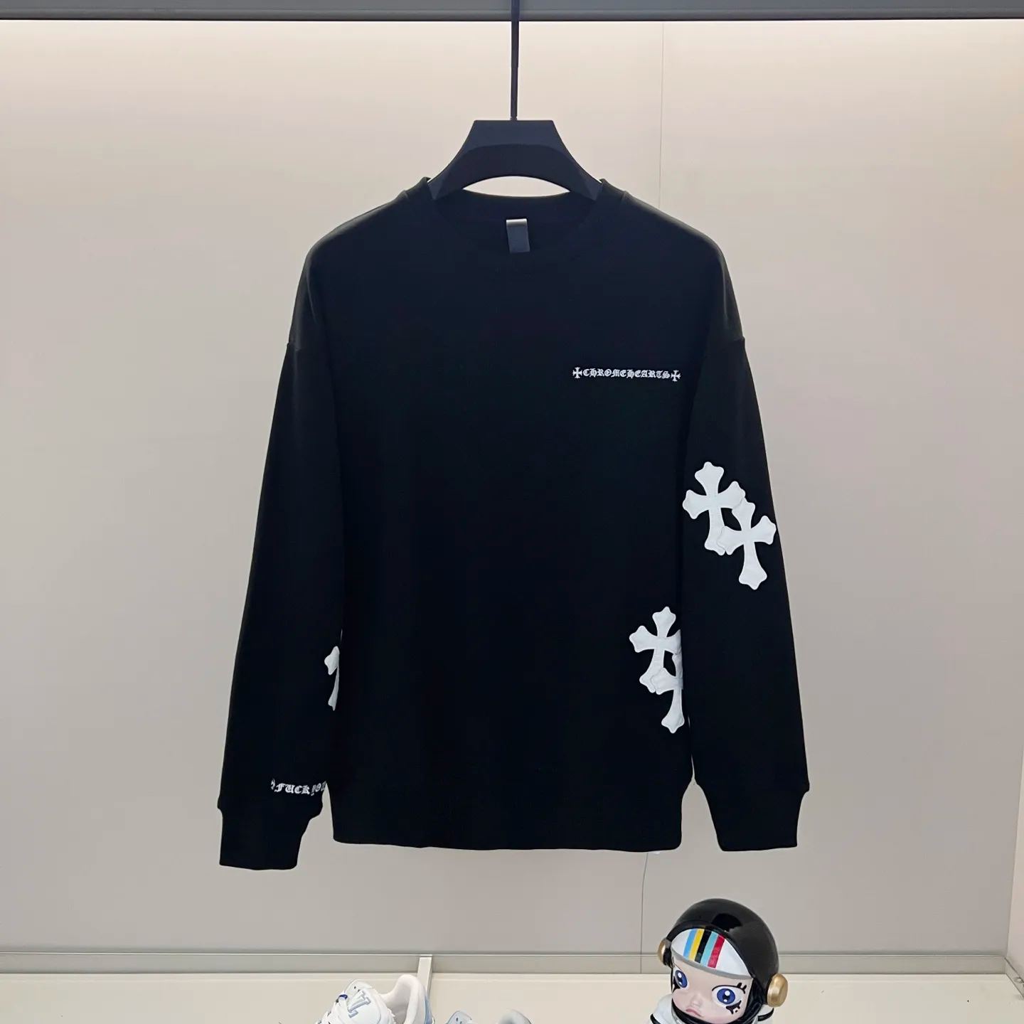 クロムハーツ クロスパッチ クルーネックスウェット｜トレーナー