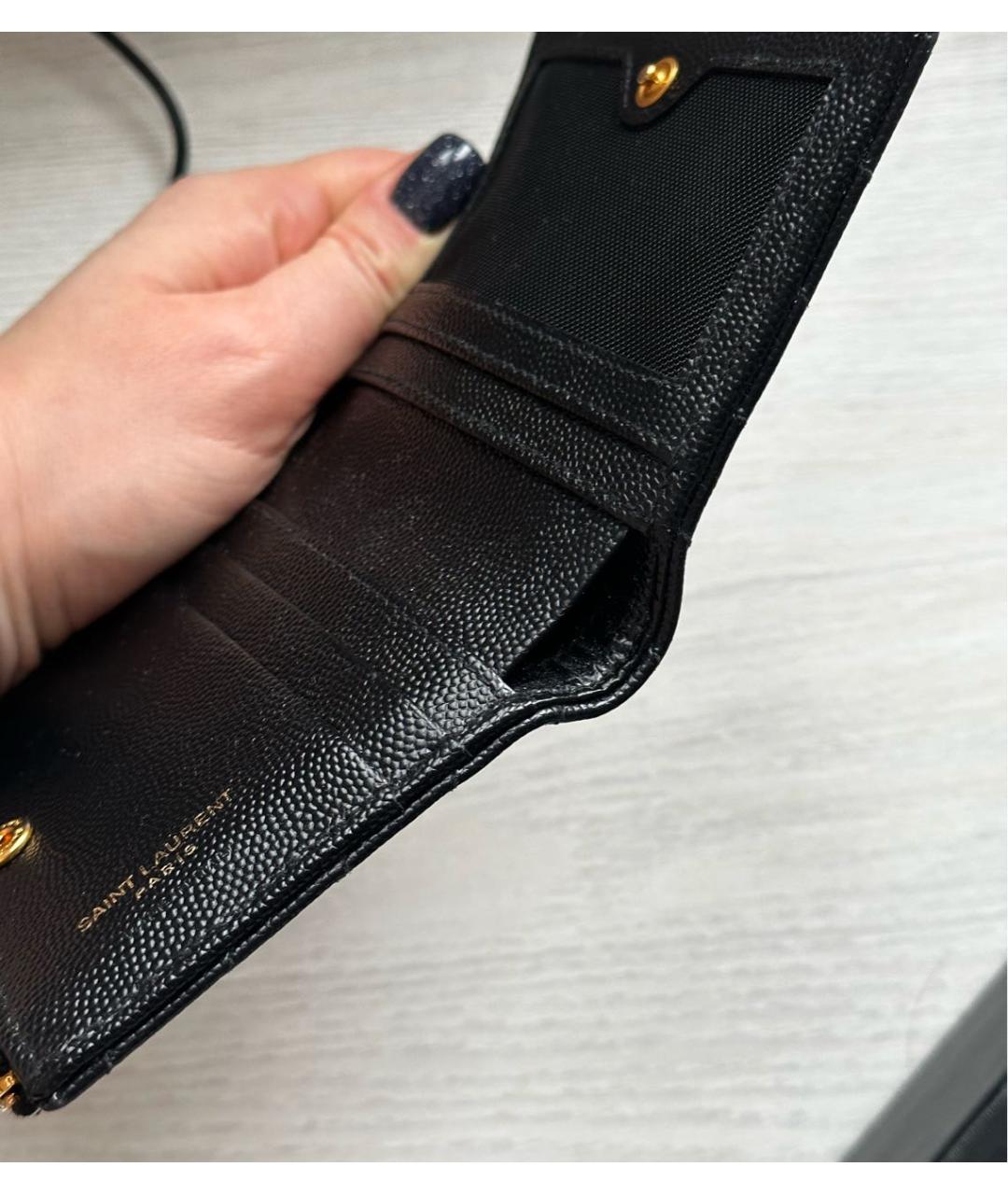 SAINT LAURENT/サンローラン モノグラム キルティング 折り財布