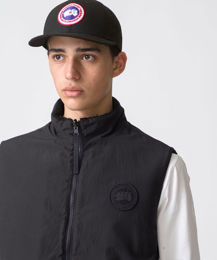 Kinross Reversible Fleece Vest Black Label Fusion Fit