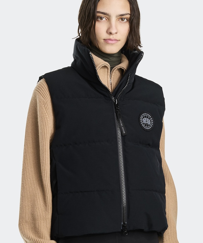 Grandview Cropped Vest Black Label / 2267WB