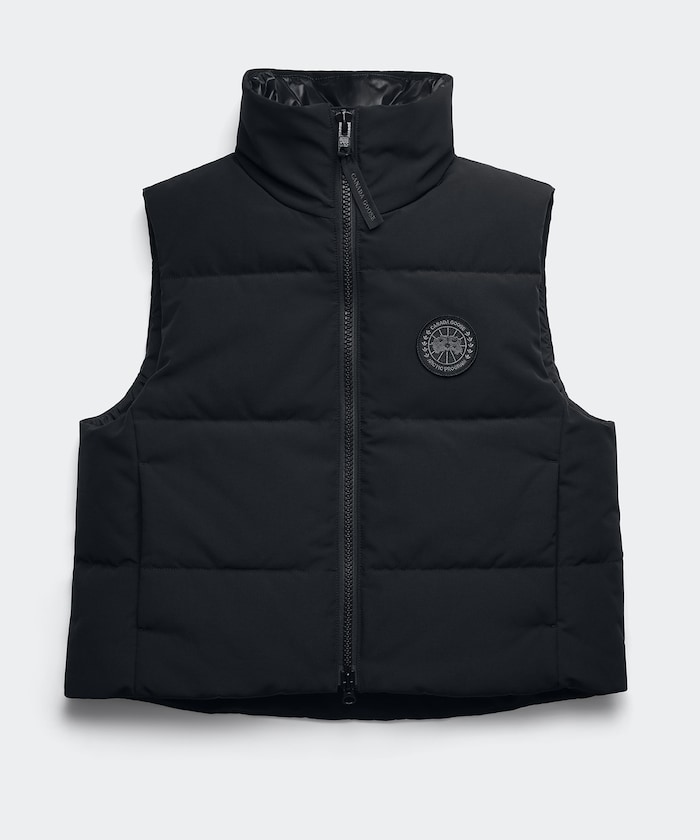 Grandview Cropped Vest Black Label / 2267WB