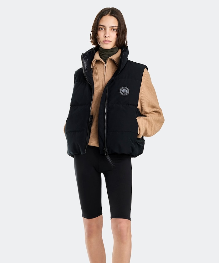 Grandview Cropped Vest Black Label / 2267WB