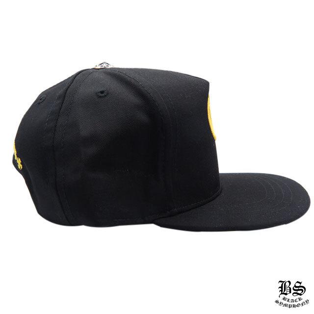 クロムハーツ ベースボールキャップ 5パネル CH ブラック（帽子）