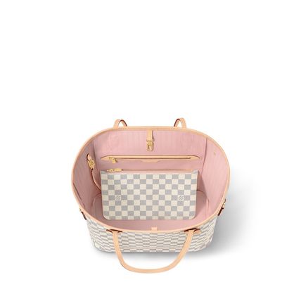【ダミエ☆ホワイト】Louis Vuitton★ネヴァーフルMMバッグ