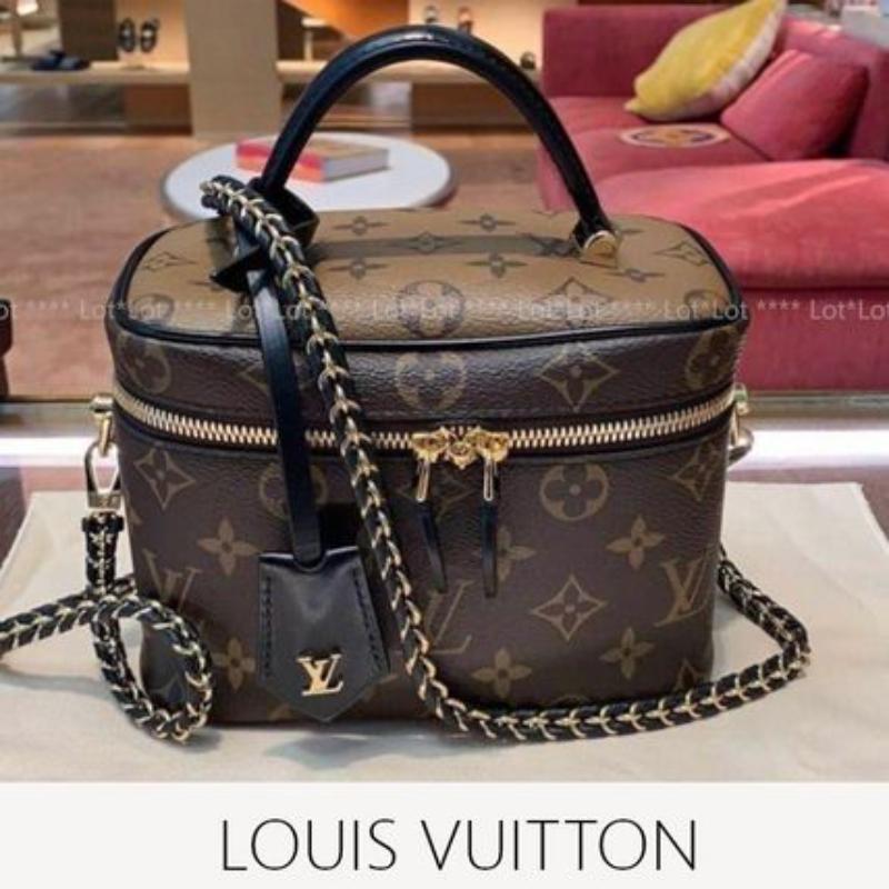 LOUIS VUITTON 長く愛用できる ニースナノ ハンドバッグモノグラム