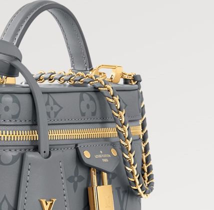 Louis Vuitton　ヴァニティ チェーンポーチ バッグ blue