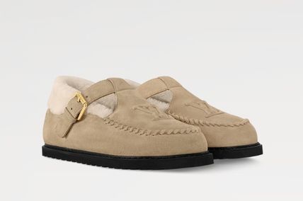 【デイリー使いしたくなる♪2色】Louvis Vitton【ルイヴィトン】 スキーシリーズのふわふわ冬の日メリージェーン