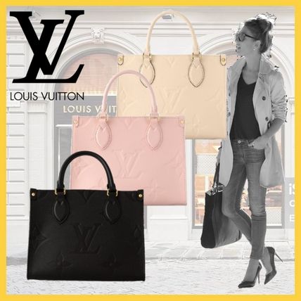 シンプル上で品♪【 LOUIS VUITTON 】オンザゴー PMトートバッグ