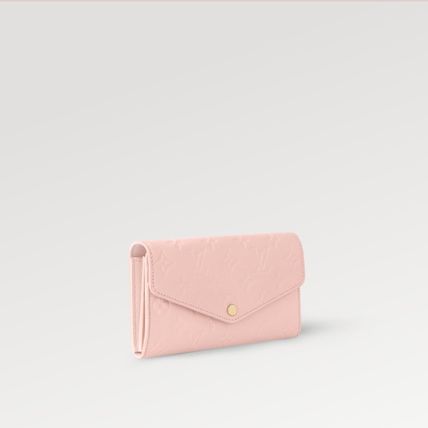 Louis Vuitton ルイヴィトン 長財布 ポルトフォイユ・サラ ピンク ブラック