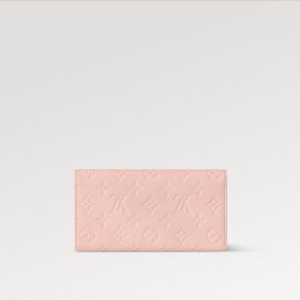 Louis Vuitton ルイヴィトン 長財布 ポルトフォイユ・サラ ピンク ブラック