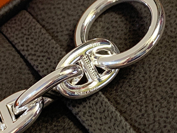 ☆直営店☆ 【HERMES】 シェーヌ・ダンクル ブレスレット MM