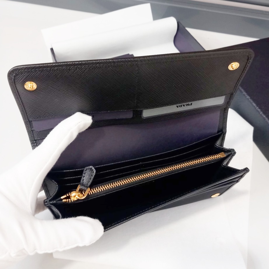 【セール】プラダサフィアーノ＆ナイロン長財布☆1MH132 UZ0