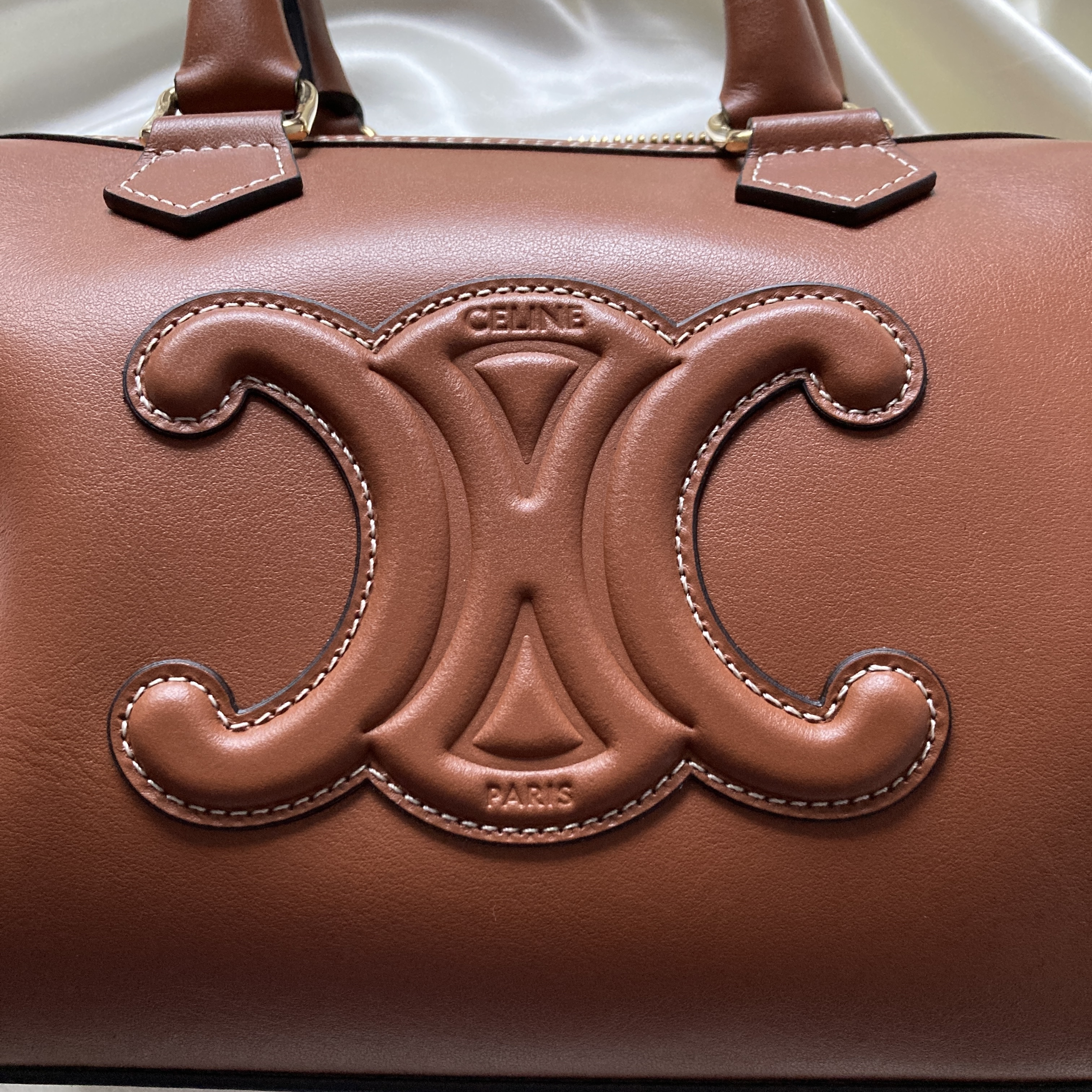 【CELINE】セリーヌ トリオンフ　スモール ボストンバッグ