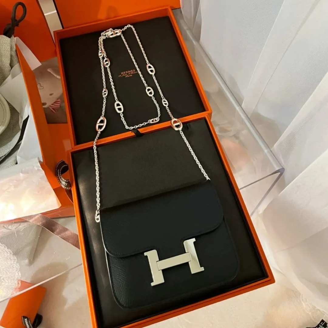 【入手困難◆大人気♪】HERMES コンスタンス スリム バッグ