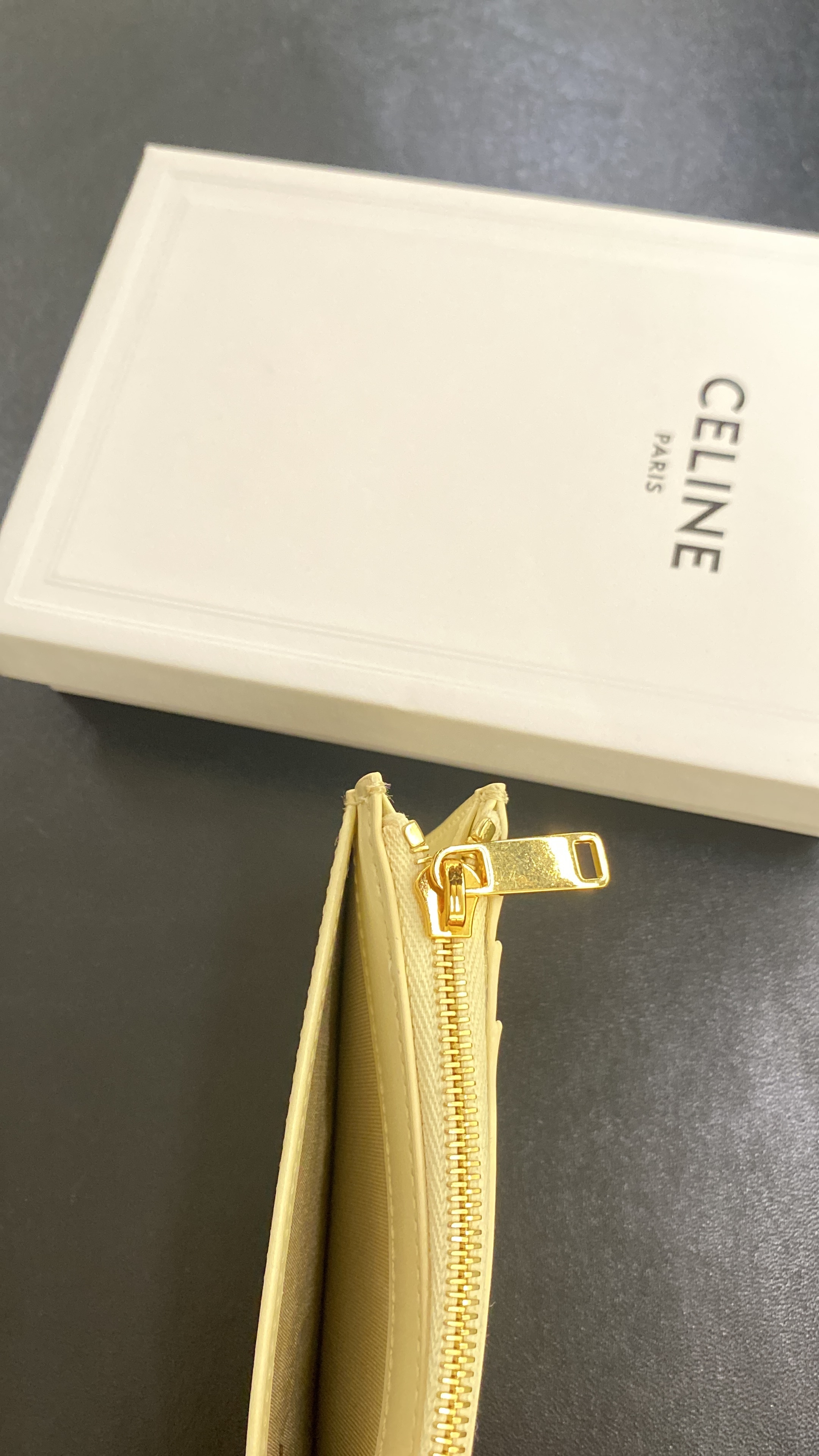 CELINE【入手困難】CUIR TRIOMPHE★コイン & カードポーチ★全色