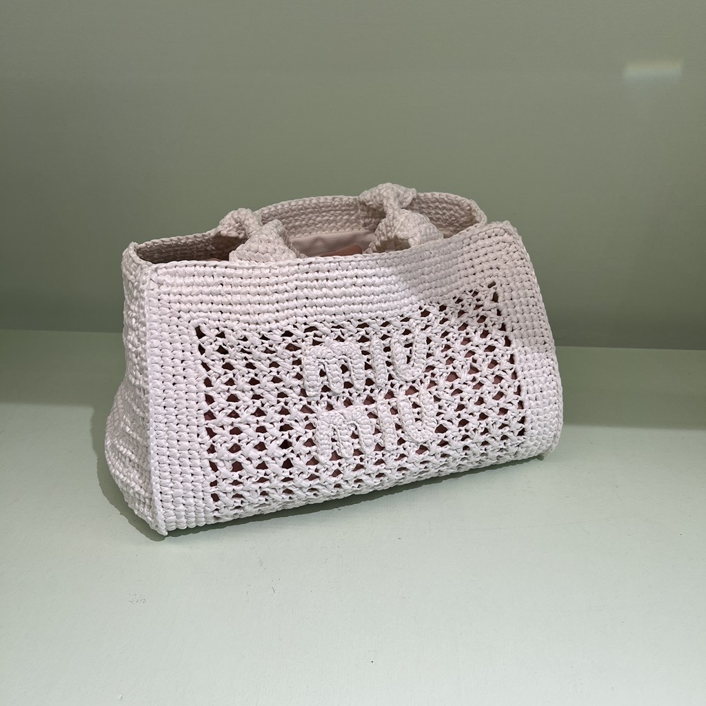 6万取引突破★UPS速達便利用！【MIUMIU】5BA219 2DO1_かごバッグ