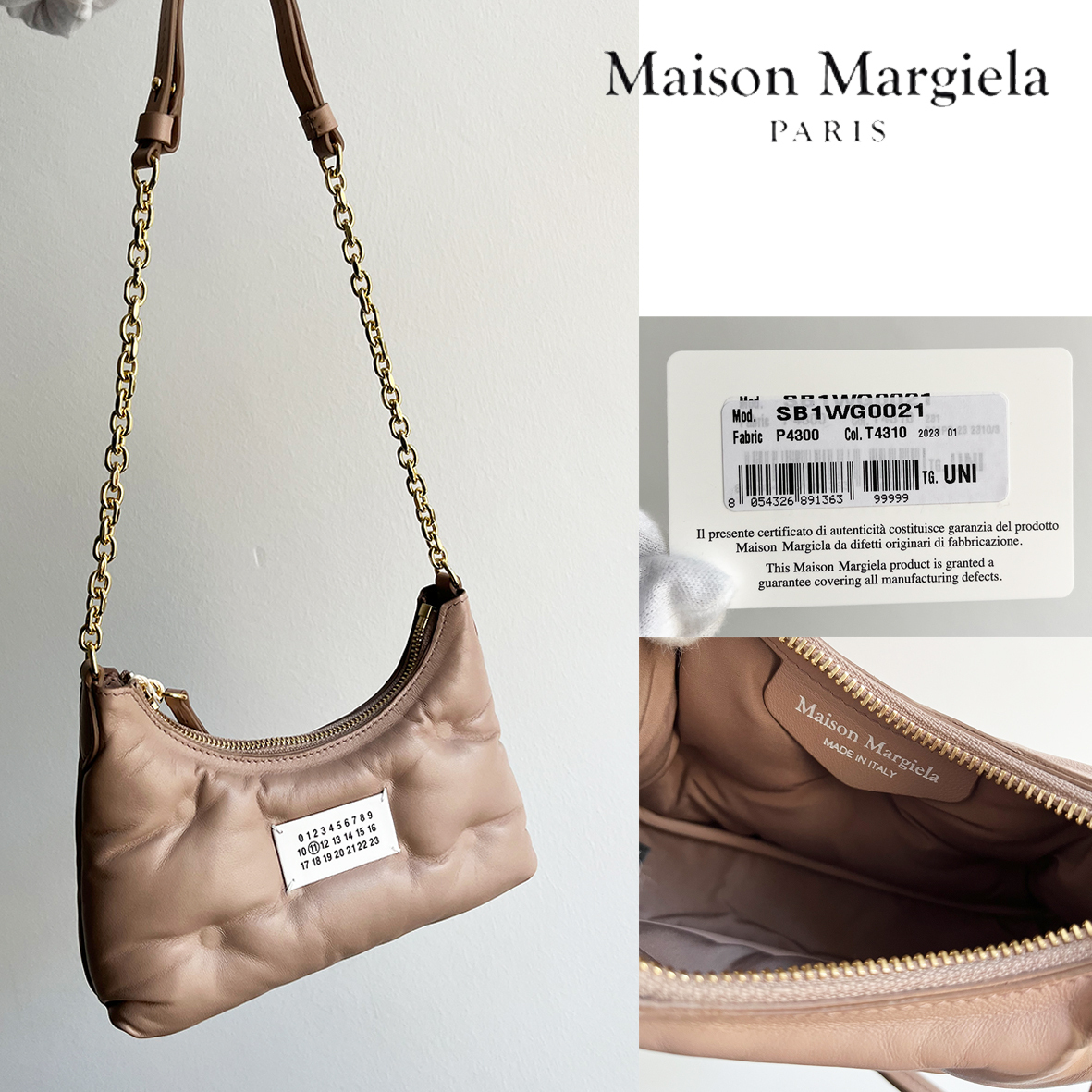 Maison Margiela☆【セール特価】GLAM SLAM BAG グラムスラム