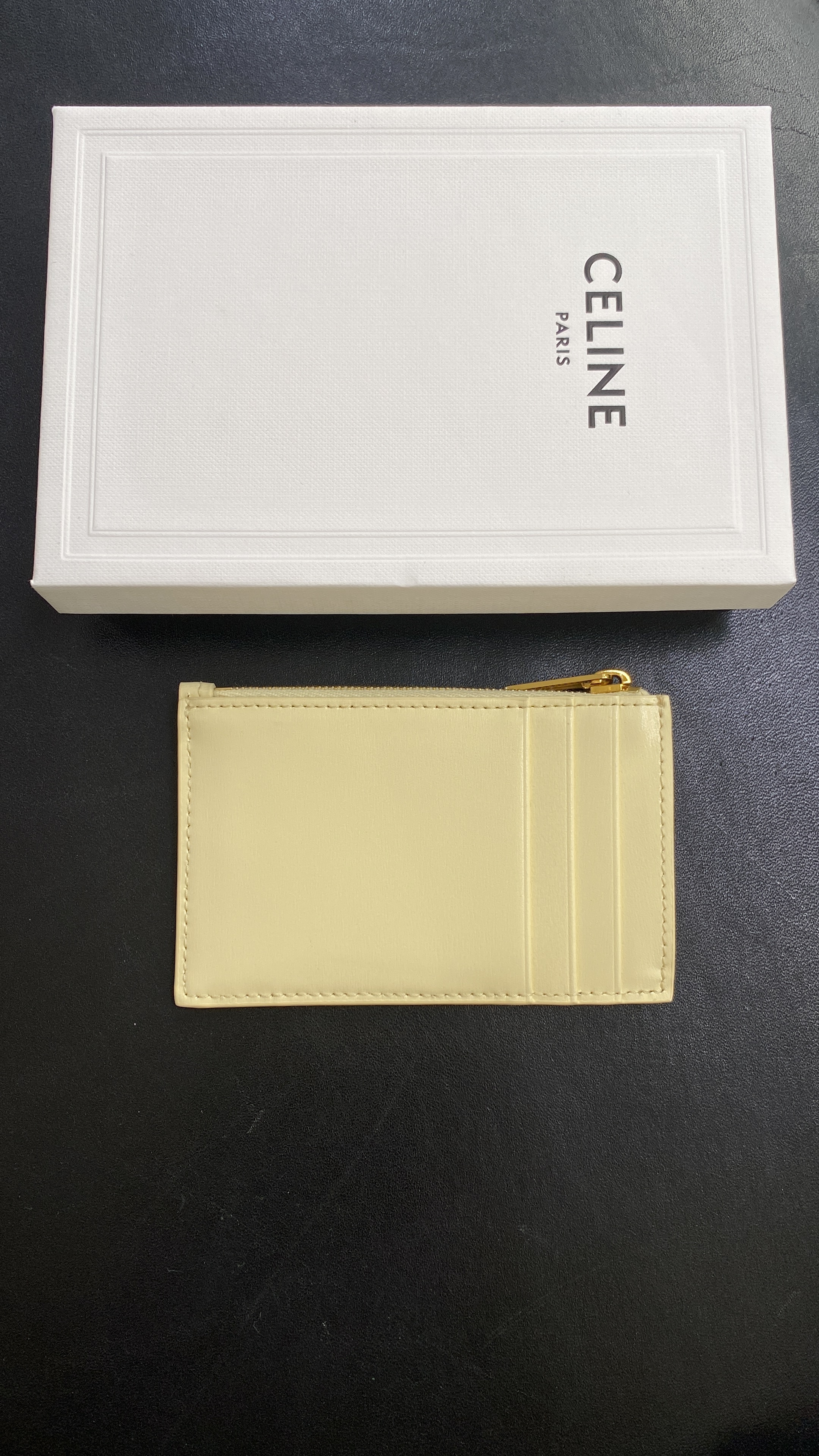 CELINE【入手困難】CUIR TRIOMPHE★コイン & カードポーチ★全色