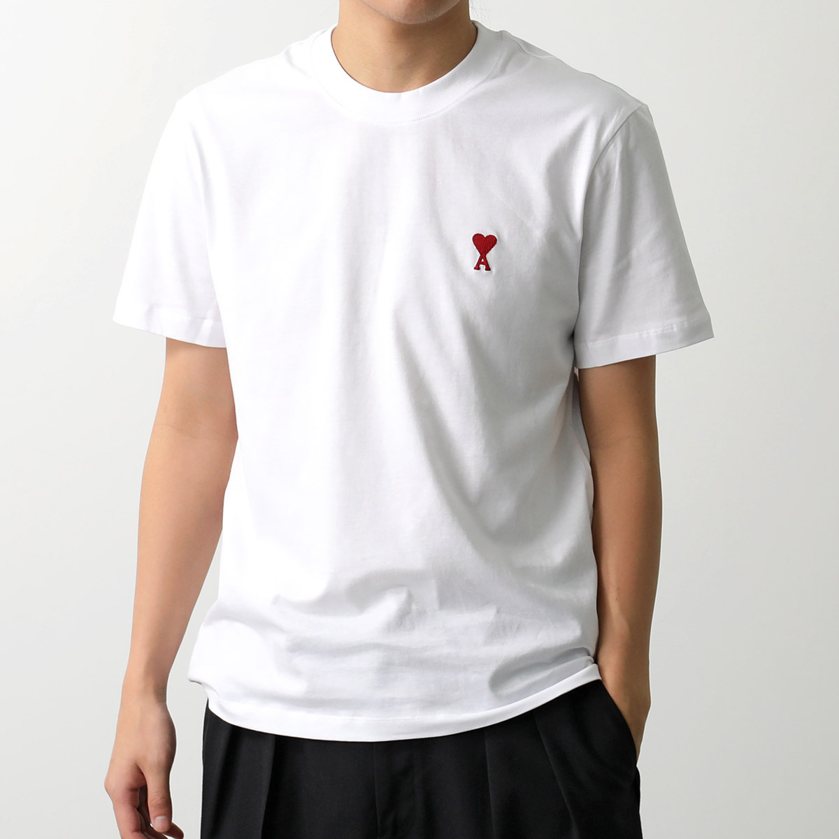 AMI PARIS（アミ パリス） Tシャツ BFUTS035.724 ハートロゴ