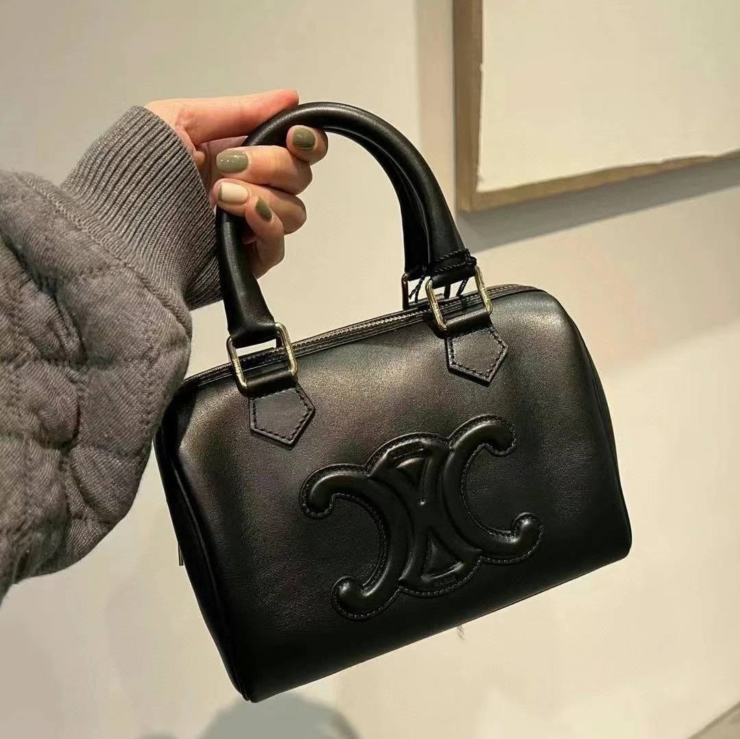 【CELINE】セリーヌ トリオンフ　スモール ボストンバッグ