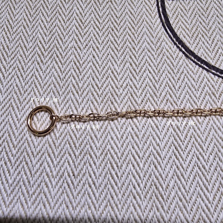 【HERMES】ブレスレット 《ファランドール》 TPM ローズゴールド