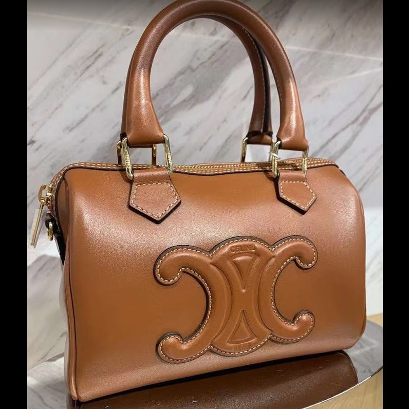 【CELINE】セリーヌ トリオンフ　スモール ボストンバッグ