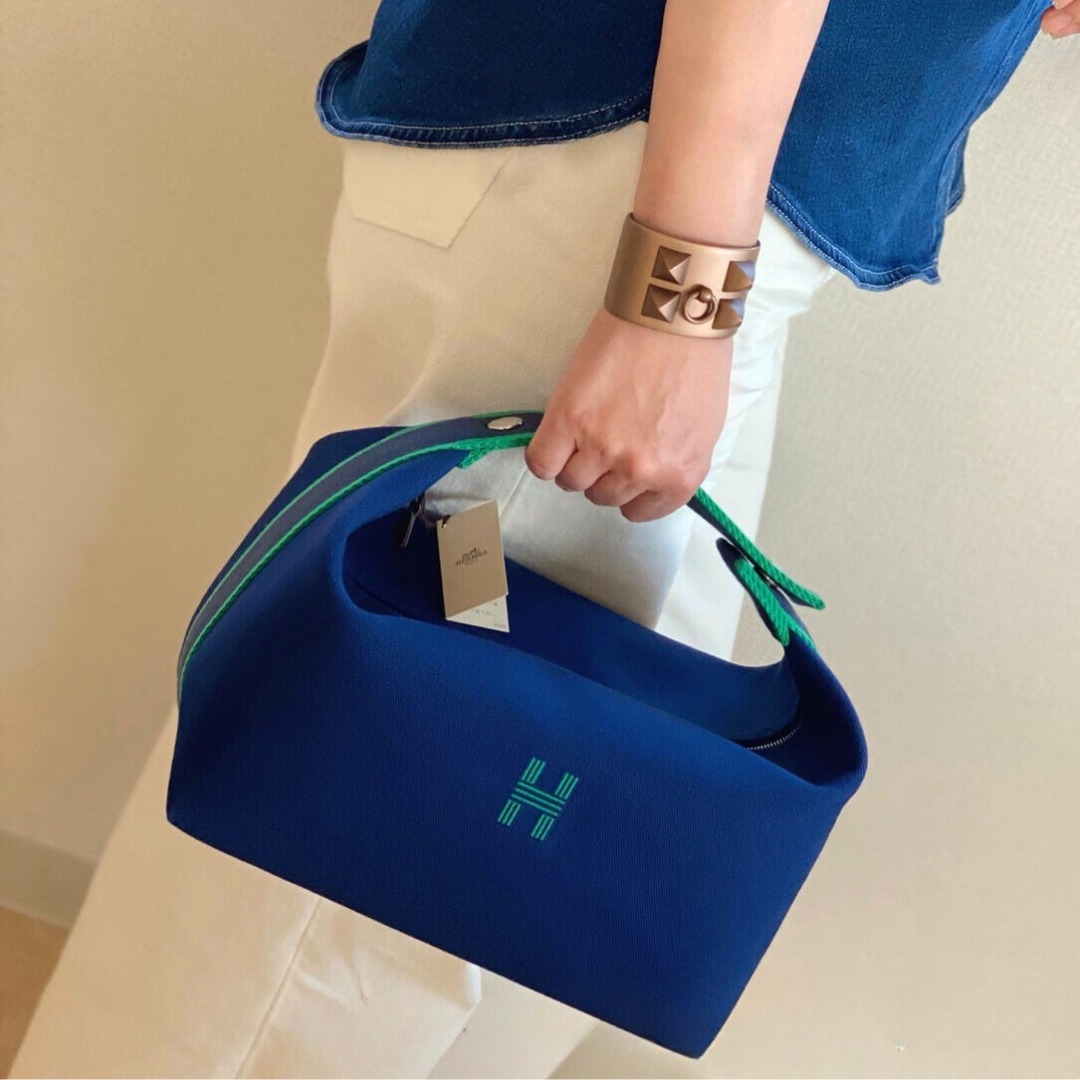 【希少◆2wayバッグにも◎】HERMES ブリッドアブラック GM
