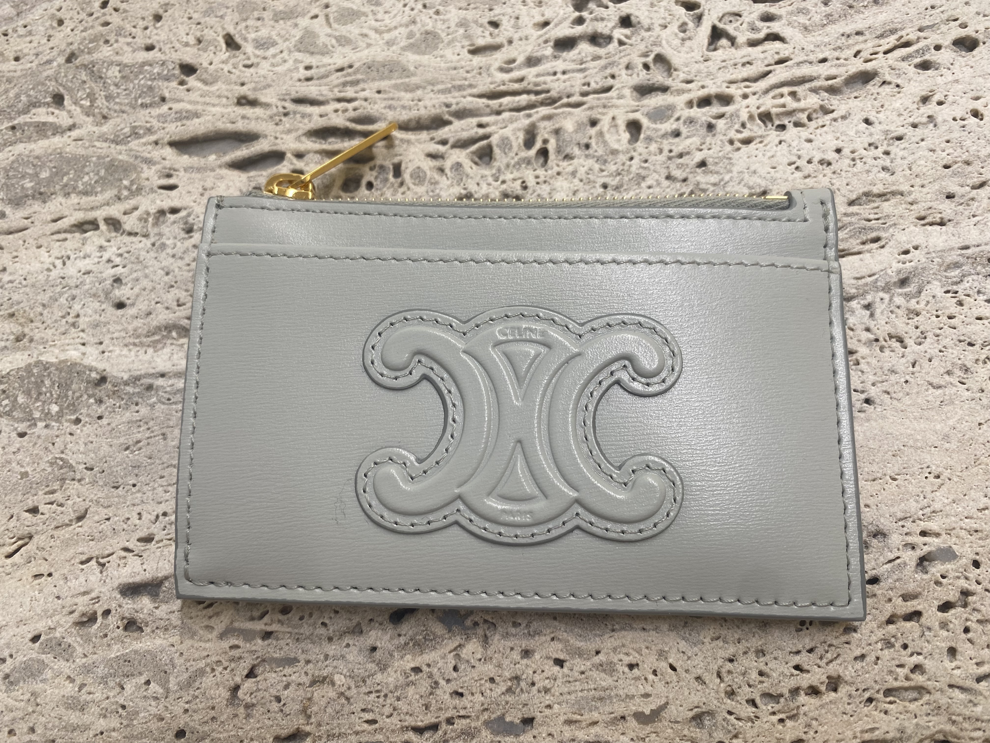 CELINE【入手困難】CUIR TRIOMPHE★コイン & カードポーチ★全色