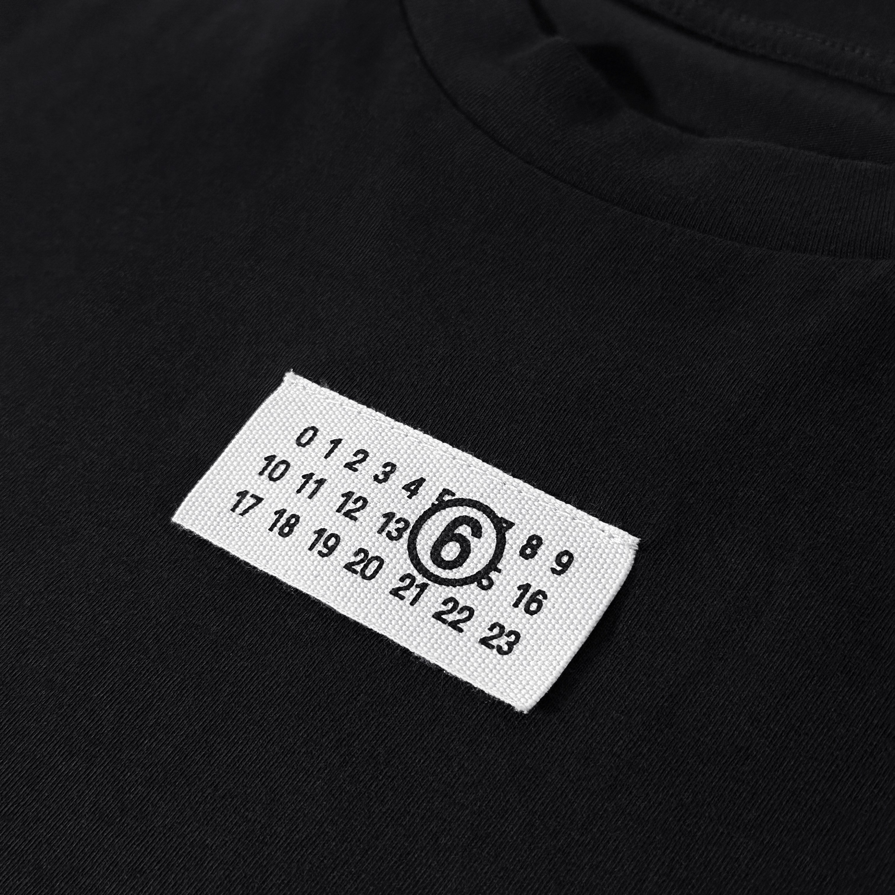 2025年春夏新作【MIUMIU】MM6 Maison Margiela ロゴ Numeric Tシャツ S52GC0327 S24312