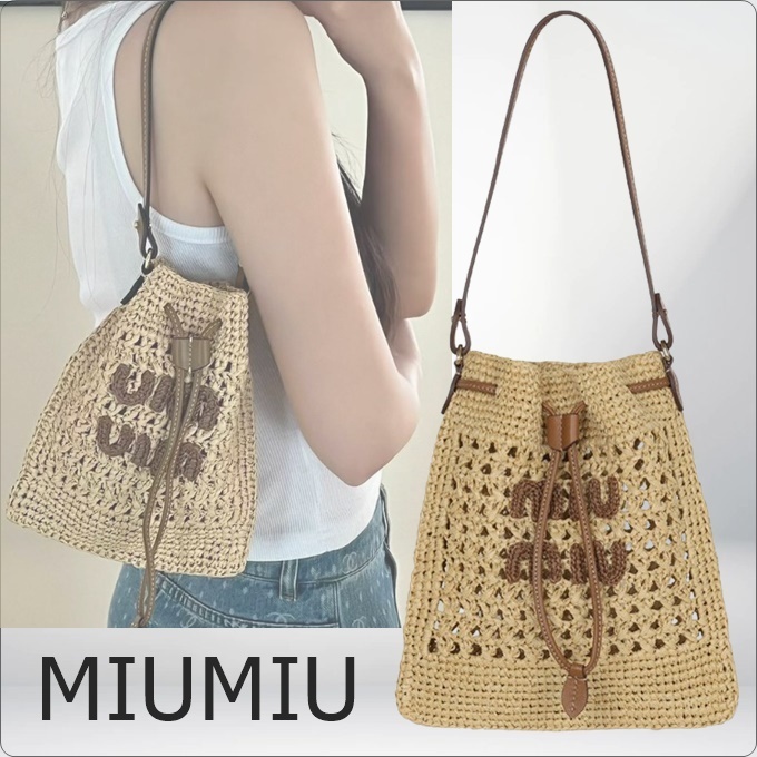 ♦MIUMIU♦かごバッグ☆正規品・安全発送☆