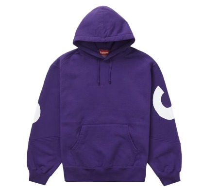 Supreme Big Logo Jacquard Hooded Sweatshirt
