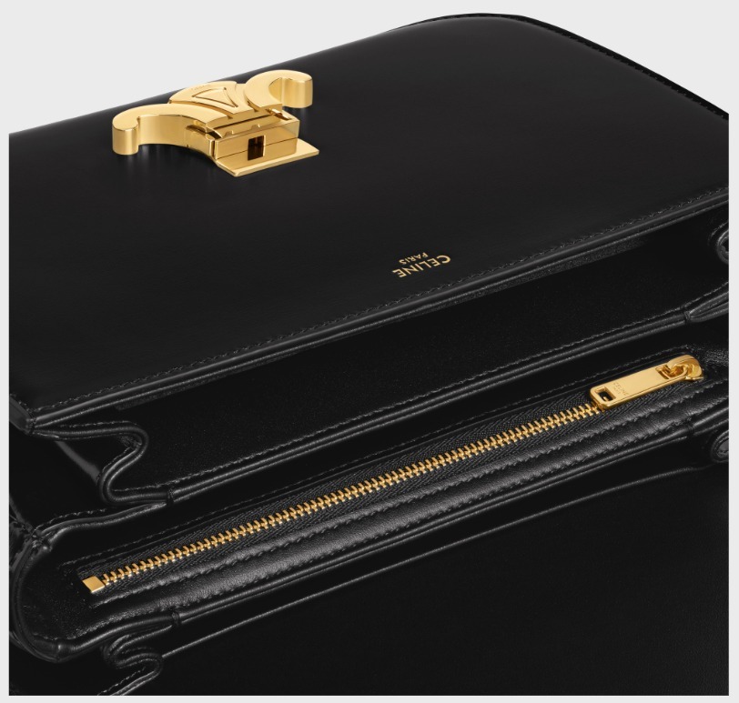 CELINE クラシックトリオンフバッグ - シャイニーカーフスキン